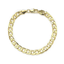 Brass Chain Bracelet in Gold Color Fashion Jewelry